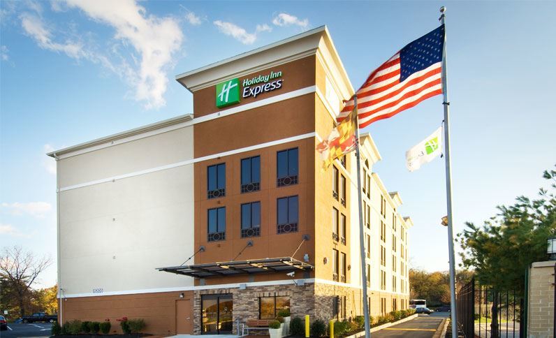 Holiday Inn Express Washington Dc-Bw Parkway By Ihg Hyattsville Exterior foto